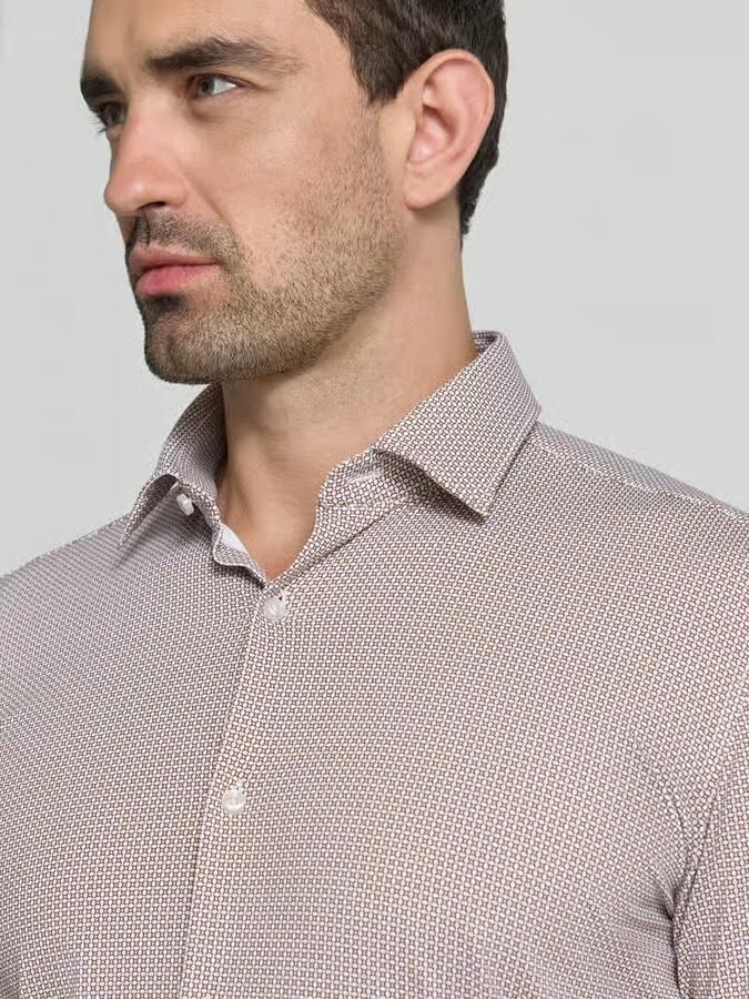 HUGO slim fit zakelijk overhemd met kentkraag model 'KENNO'