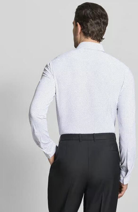 HUGO Slim fit zakelijk overhemd met Kentkraag model 'KENNO'