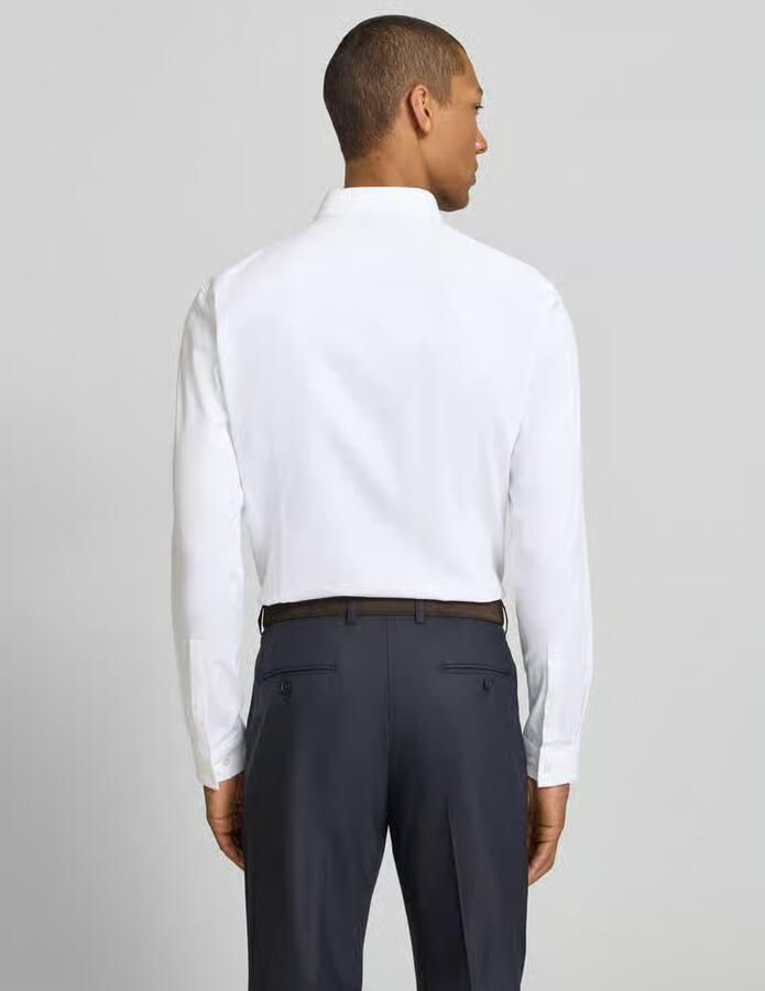 HUGO slim fit zakelijk overhemd van katoenmix model 'KETRAN'