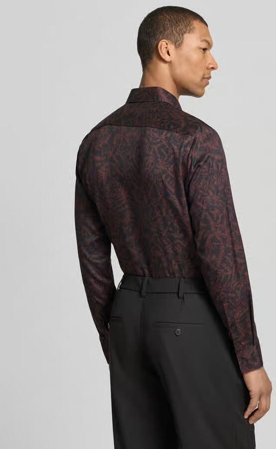 HUGO Slim fit zakelijk overhemd van Lyocell Model 'KENNO' - Foto 2