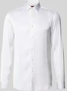 HUGO slim fit zakelijk overhemd van pure viscose model 'KENNO'