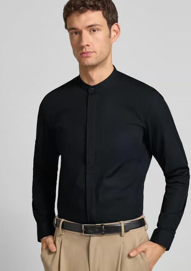 HUGO Slim fit zakelijk overhemd van puur katoen model 'KALEB' - Foto 2