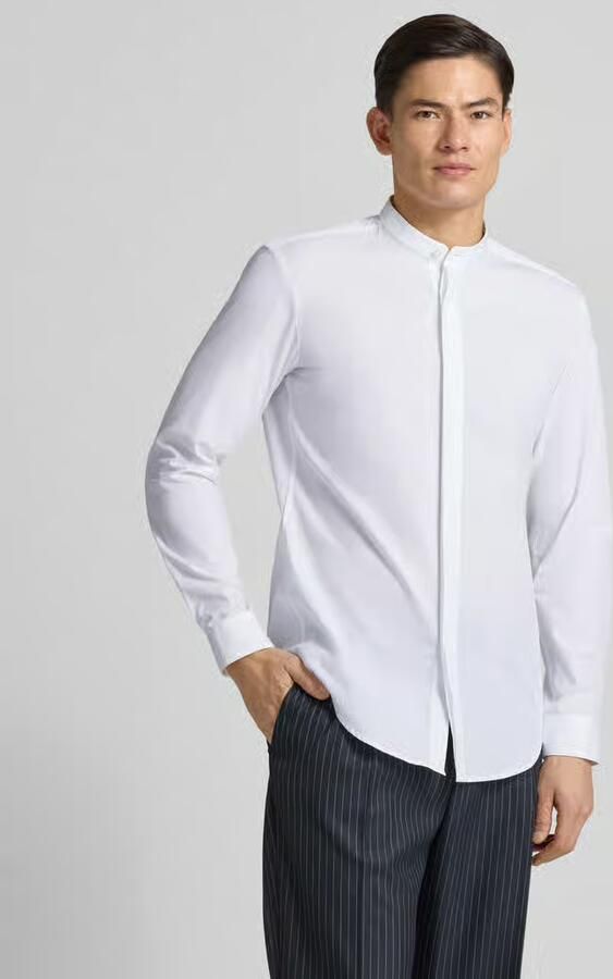 HUGO Slim fit zakelijk overhemd van puur katoen Model 'KALEB' - Foto 2