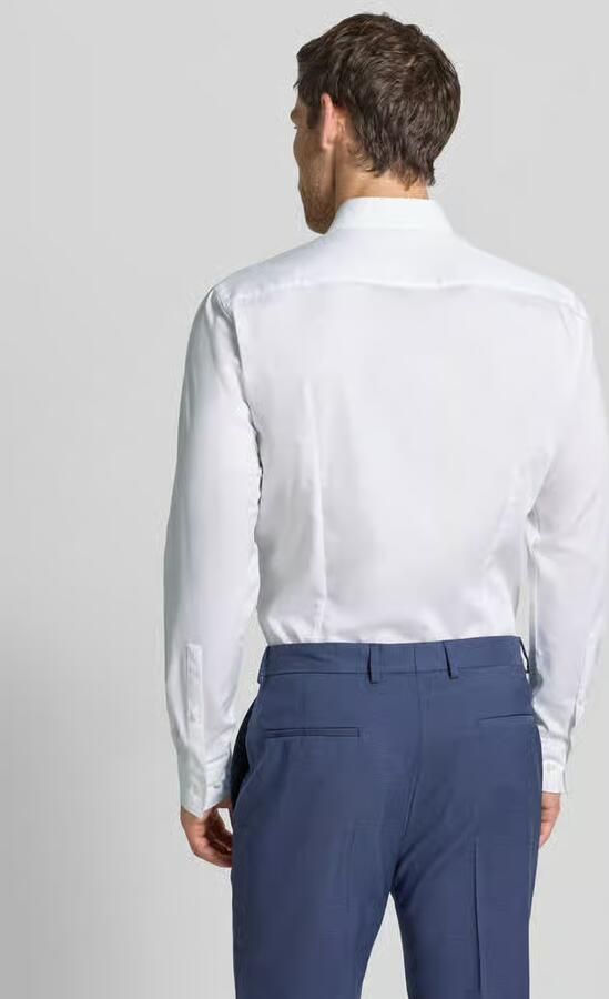 HUGO slim fit zakelijk overhemd van puur katoen model 'Kason' - Foto 5