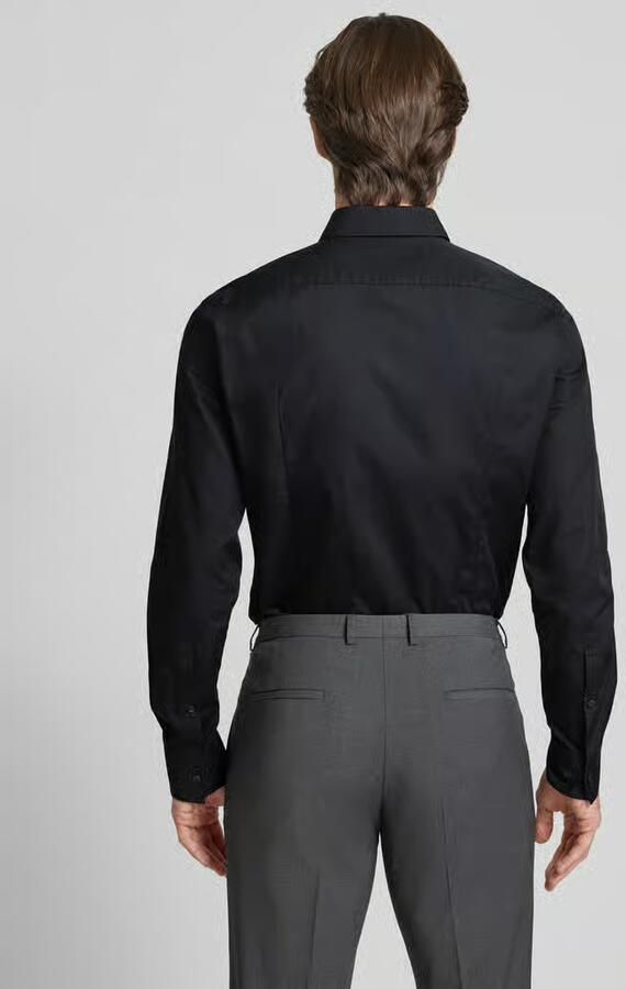 HUGO Slim fit zakelijk overhemd van puur katoen model 'KEIDI'