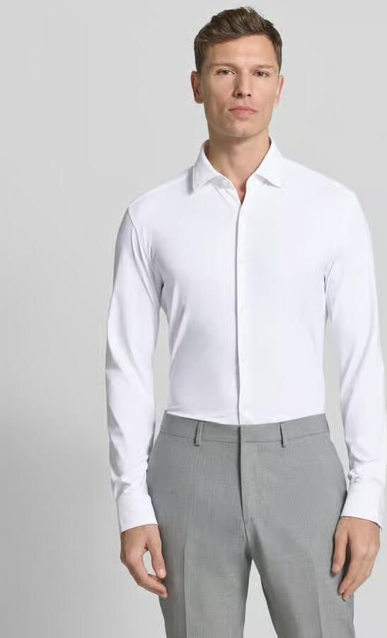 HUGO slim fit zakelijk overhemd van puur katoen model 'KENNO' - Foto 3
