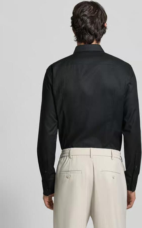 HUGO Slim fit zakelijk overhemd van puur katoen Model 'KENNO'