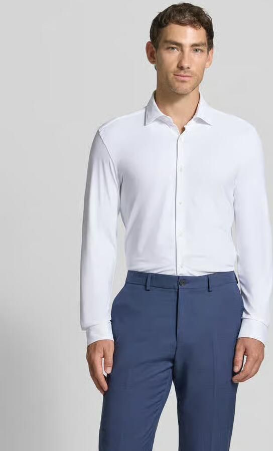 HUGO slim fit zakelijk overhemd van puur katoen model 'KENNO' - Foto 4