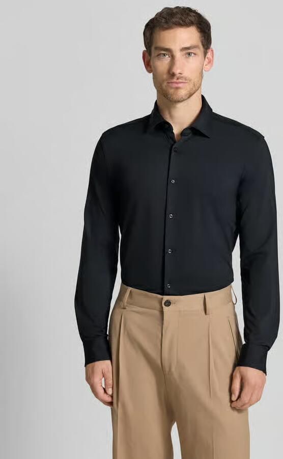 HUGO slim fit zakelijk overhemd van puur katoen model 'KENNO' - Foto 3