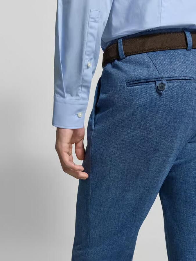 HUGO slim fit zakelijk overhemd van puur katoen model 'KOEY'