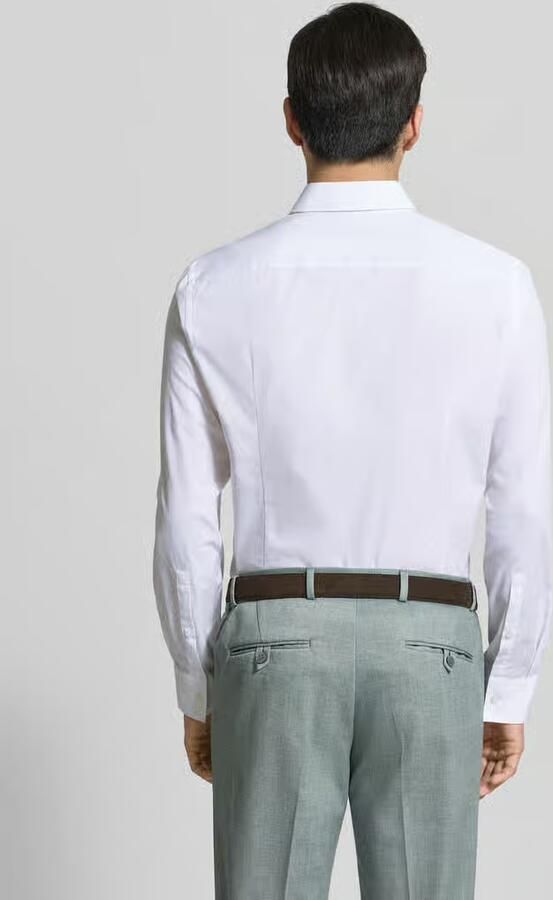 HUGO slim fit zakelijk overhemd van puur katoen model 'KOEY'