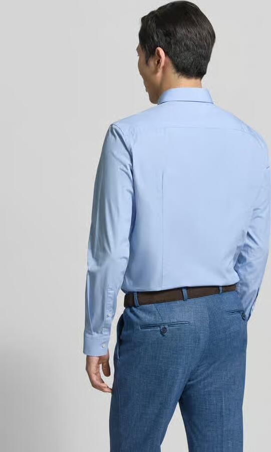 HUGO slim fit zakelijk overhemd van puur katoen model 'KOEY'