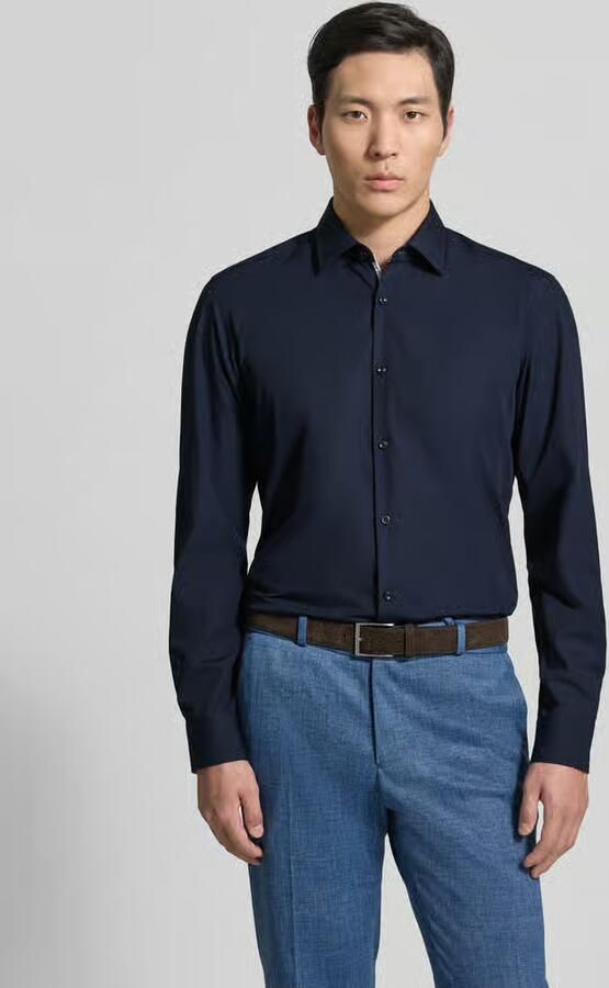 HUGO slim fit zakelijk overhemd van puur katoen model 'KOEY' - Foto 3