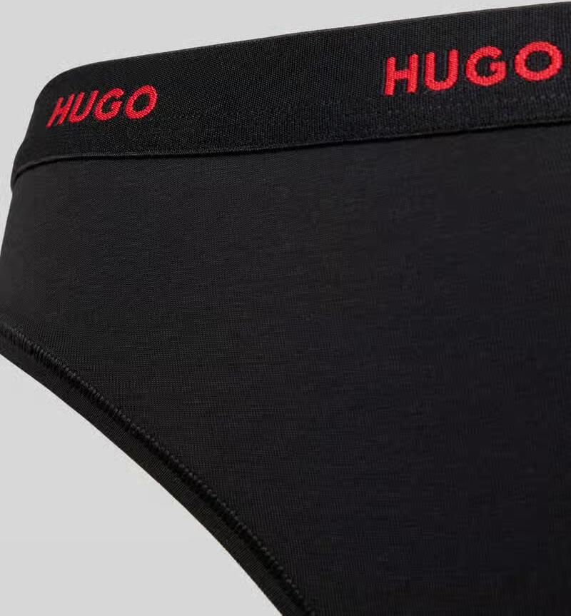 HUGO Slip van katoenmix model ' ID BRIEF'