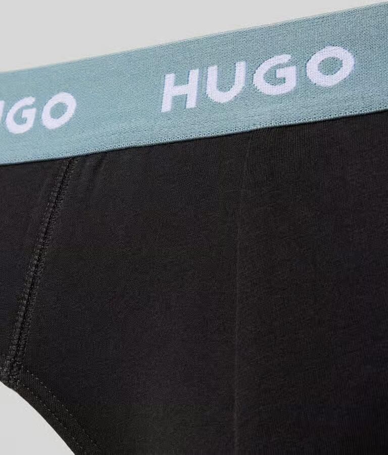 HUGO Slips in een set van 3 van katoenmix