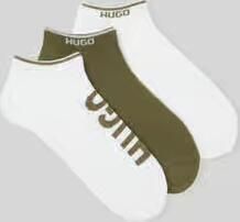 HUGO Sneakersokken van katoenmix in set van 3