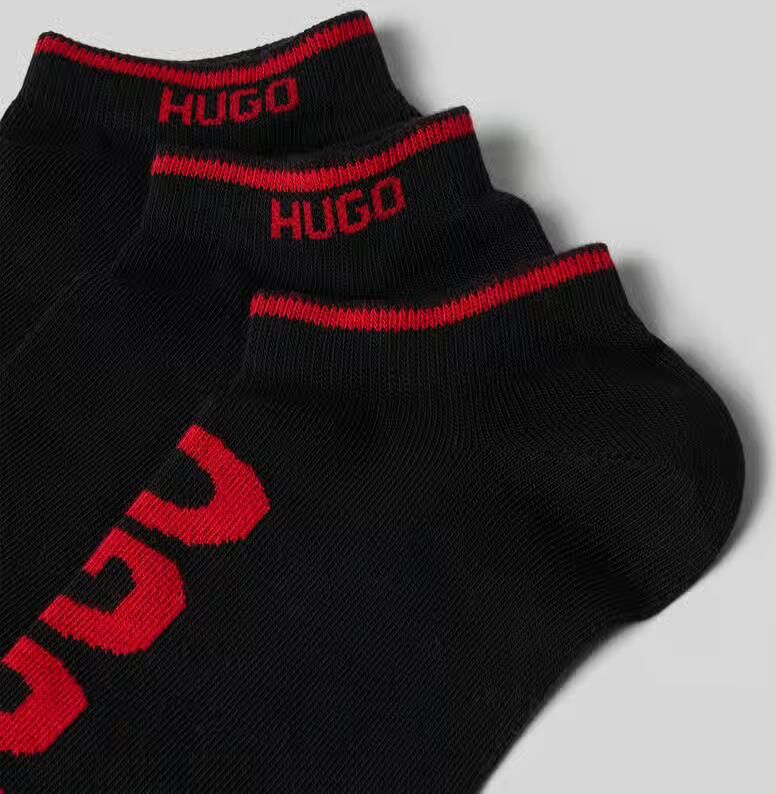 HUGO underwear Sneakersokken 3P AS Logo CC met logodetails (3 paar) - Foto 3