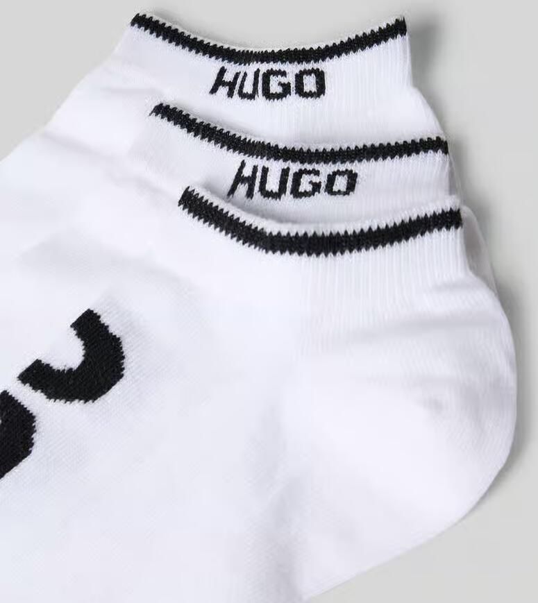 HUGO underwear Sneakersokken 3P AS Logo CC met logodetails (3 paar)