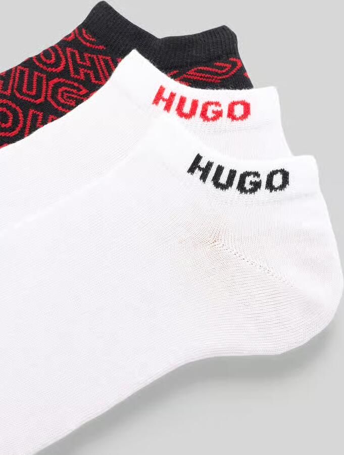 HUGO Sokken van katoenmix in een set van 3