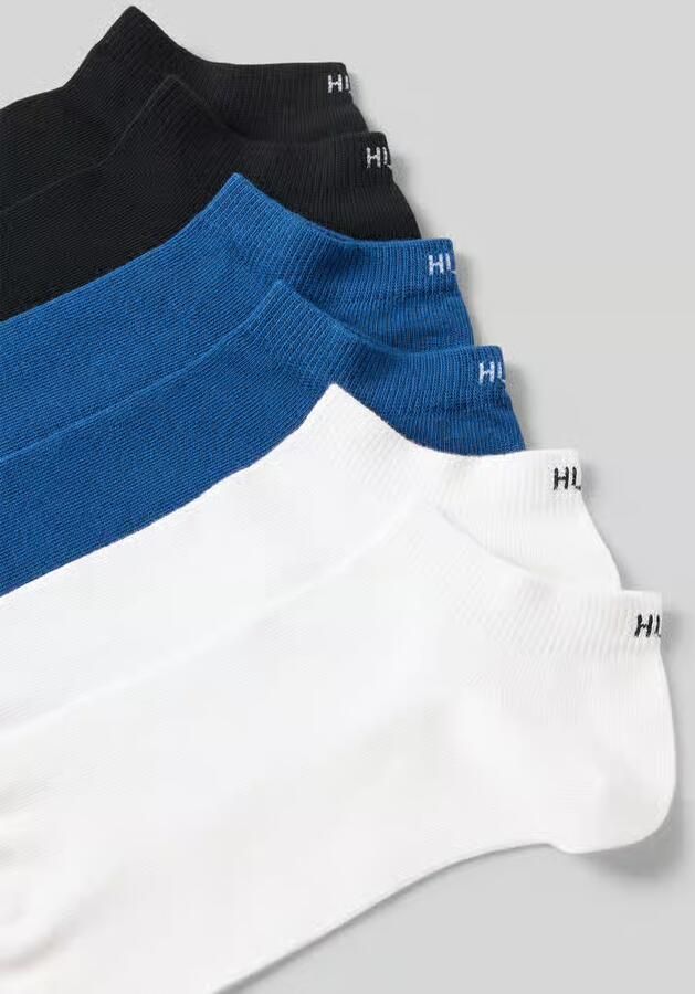 HUGO Sokken voor sneakers van katoenmix in set van 6 model 'AS UNI CC '