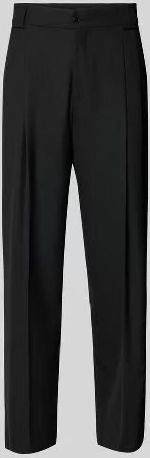 HUGO Stoffen broek met achterzakken model 'Tony'