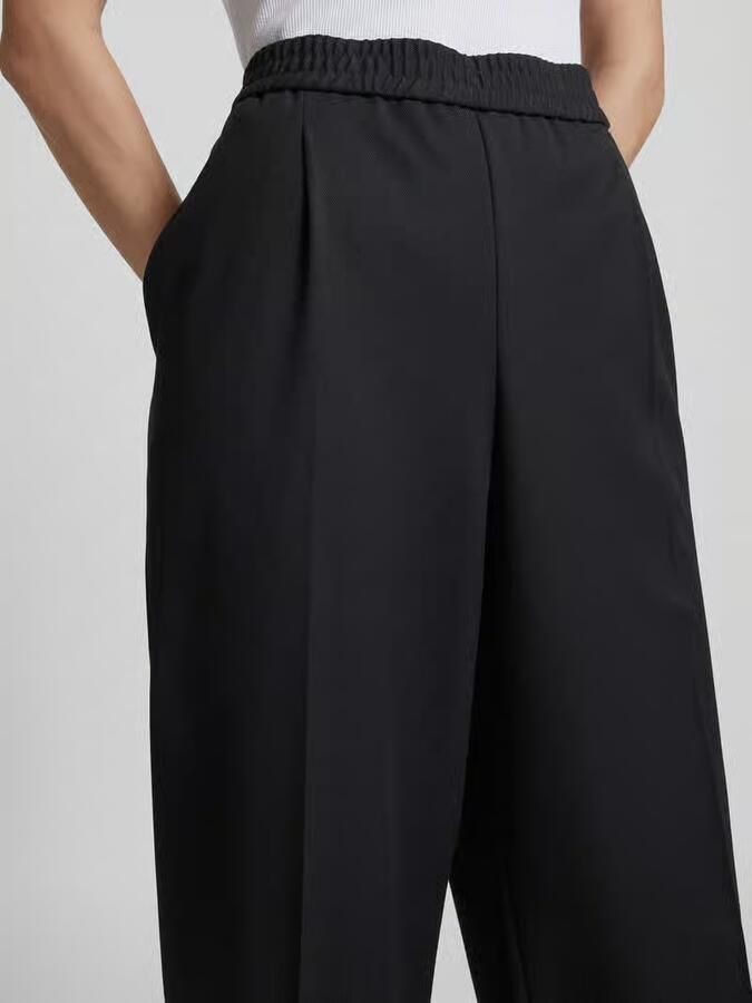 HUGO Stoffen broek met elastische band model 'GAROS'