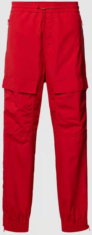 HUGO Stoffen broek met opgestikte zakken model 'Ganno'