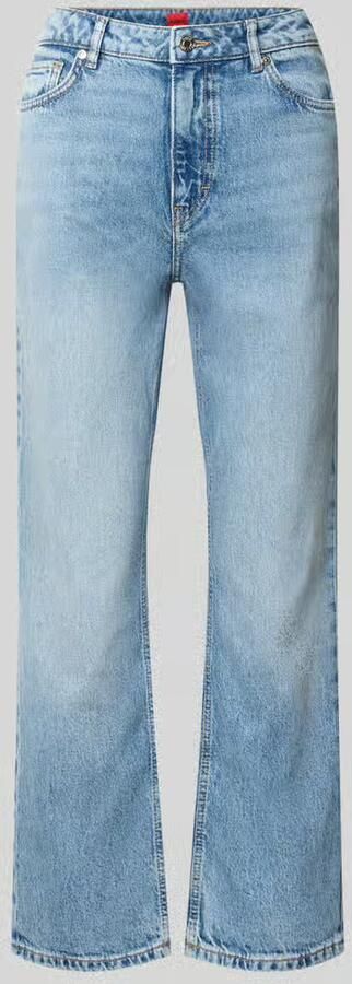 HUGO straight fit jeans van katoenmix model '' - Foto 2