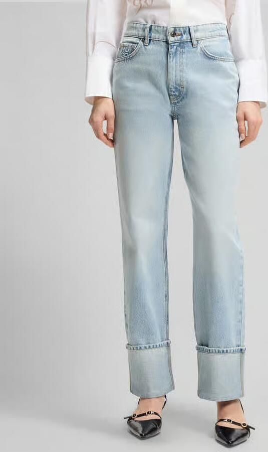 HUGO straight fit jeans van puur katoen - Foto 2
