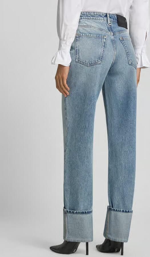 HUGO straight fit jeans van puur katoen - Foto 3