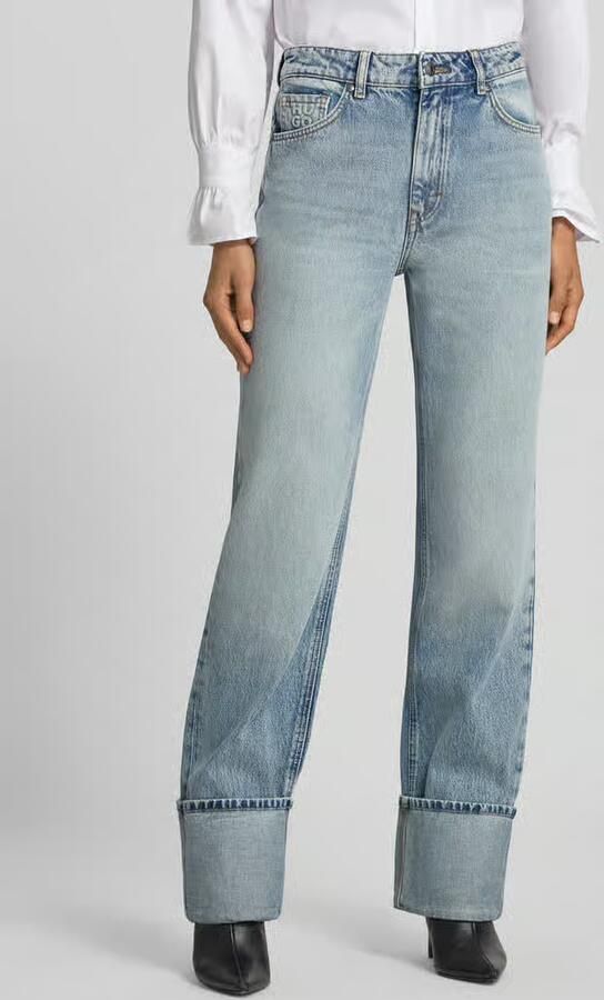 HUGO straight fit jeans van puur katoen - Foto 2