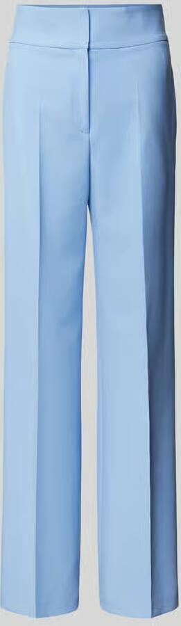 Hugo Boss Elastische hoge taille rechte pijp broek Blue Dames - Foto 3