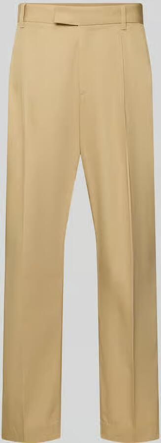HUGO Straight leg chino van puur katoen model 'CELEG261'