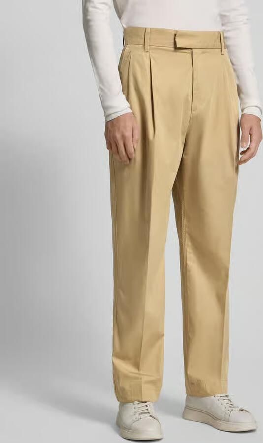 HUGO Straight Leg Chino van puur katoen Model 'CELEG261' - Foto 3