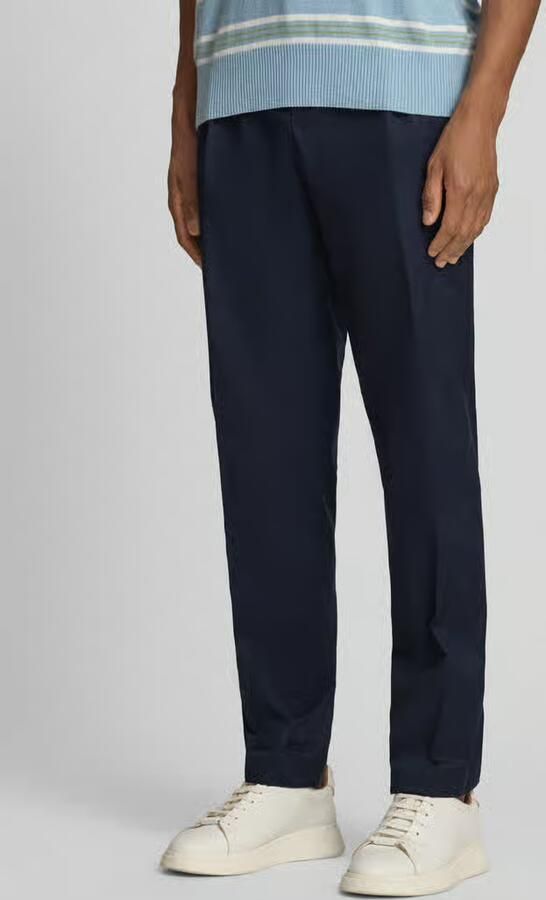 HUGO straight leg pantalon van katoenmix model 'GENRICH' - Foto 3
