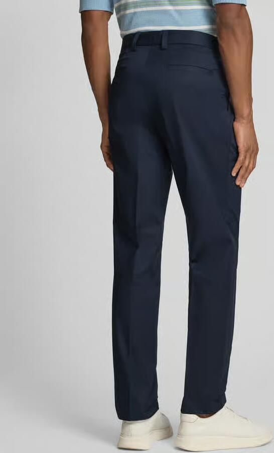 HUGO straight leg pantalon van katoenmix model 'GENRICH' - Foto 2