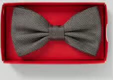 HUGO Strik van zuivere zijde model 'BOW TIE'