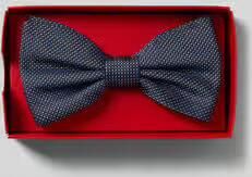 HUGO Strik van zuivere zijde model 'BOW TIE'