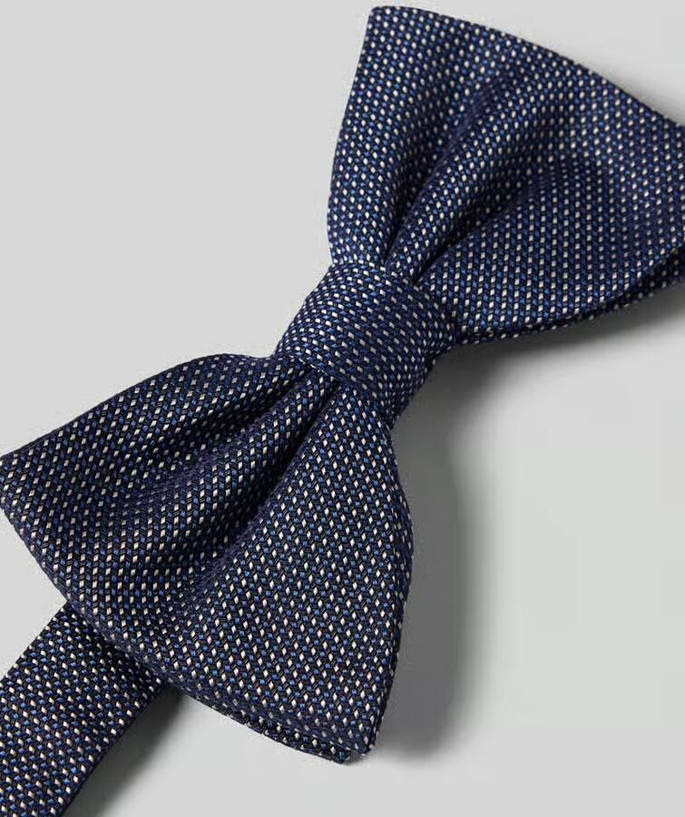 HUGO Strik van zuivere zijde model 'BOW TIE'