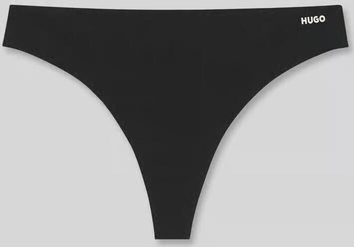 HUGO String in luipaardprint met all-over motief model 'SHADOW THONG' - Foto 2