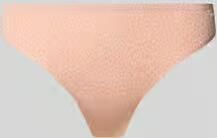 HUGO String in luipaardprint met all-over motief model 'SHADOW THONG'