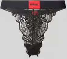 HUGO underwear String RL LACE met logo-opschrift op de band - Foto 3