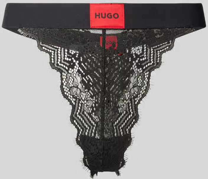 HUGO underwear String RL LACE met logo-opschrift op de band - Foto 10