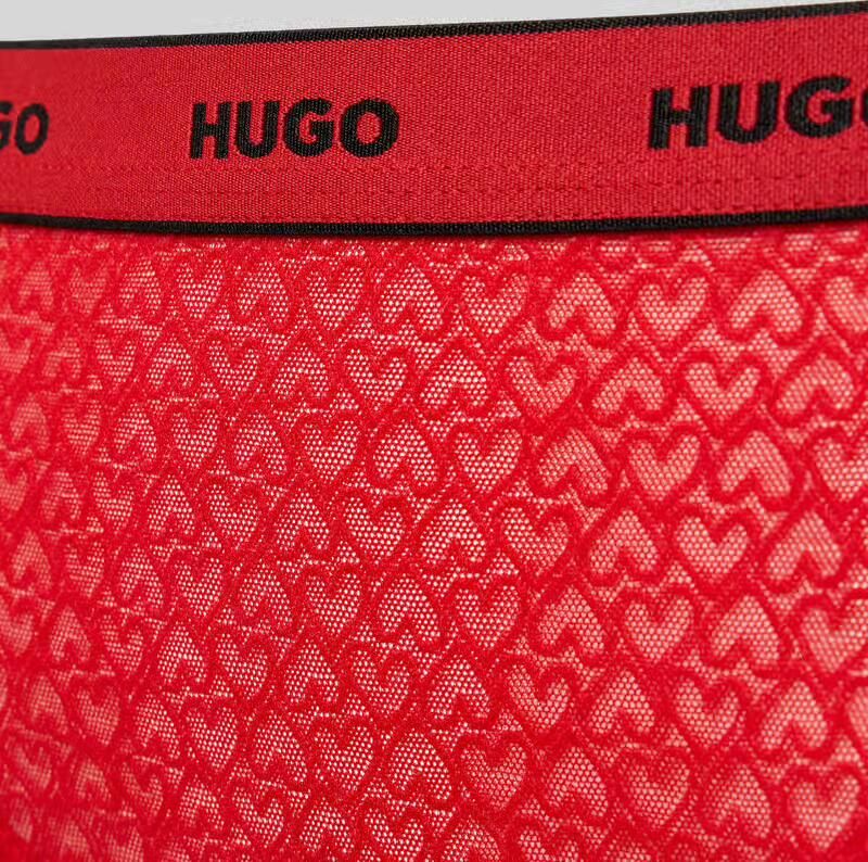 HUGO String met hartjesmotief model 'VALENTINE THONG'