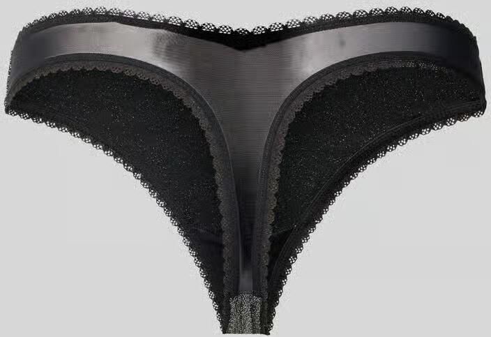 HUGO String met kant model 'LUREX THONG'