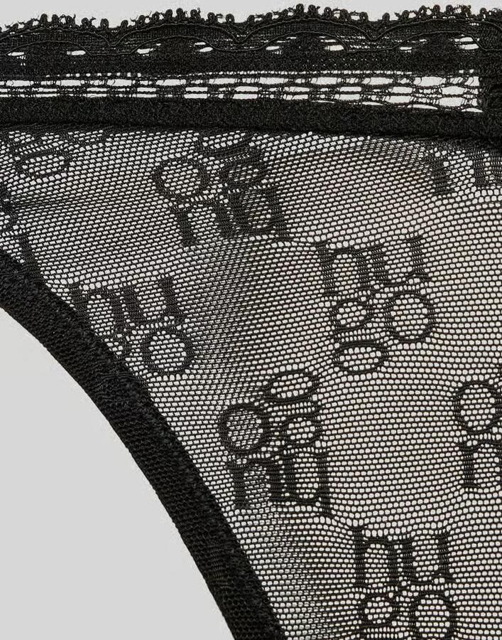 HUGO String met kant model 'SARTORIAL'