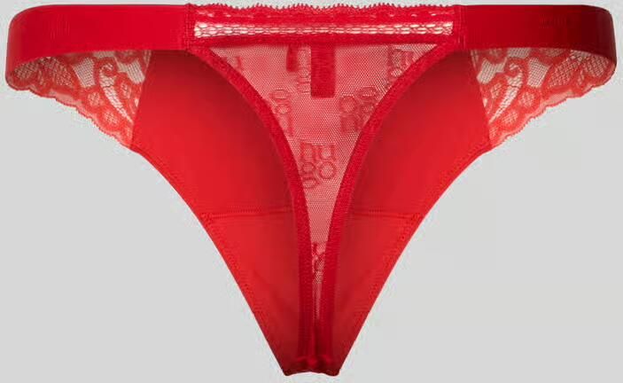 HUGO String met kant model 'SARTORIAL' - Foto 3