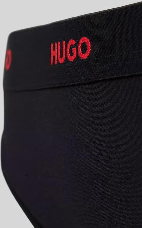 HUGO String van katoenmix model ' ID THONG'