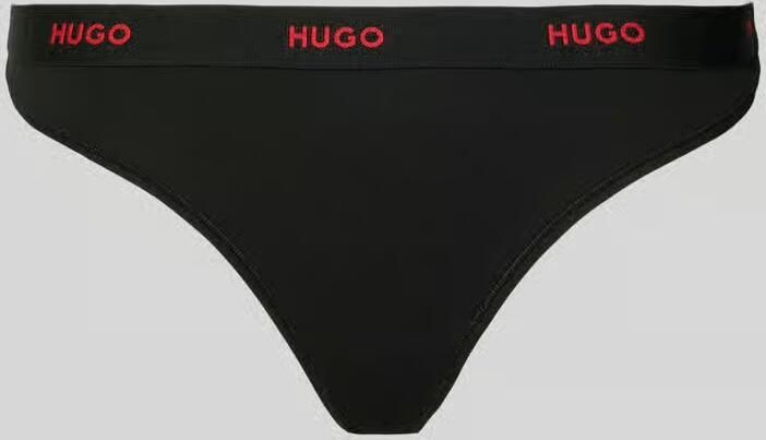 HUGO String van katoenmix model ' ID THONG' - Foto 2