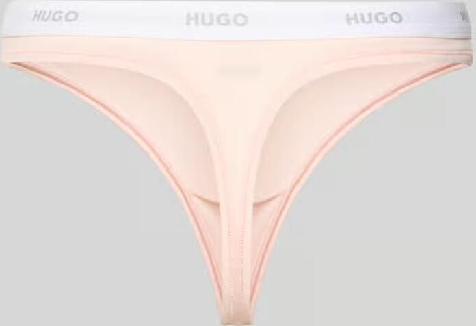 HUGO String van katoenmix model ' ID THONG' - Foto 3